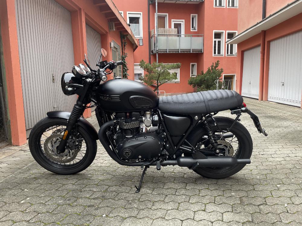 Motorrad verkaufen Triumph Bonneville T120 black Ankauf